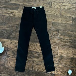 NWT Madewell Black Skinny Jeans